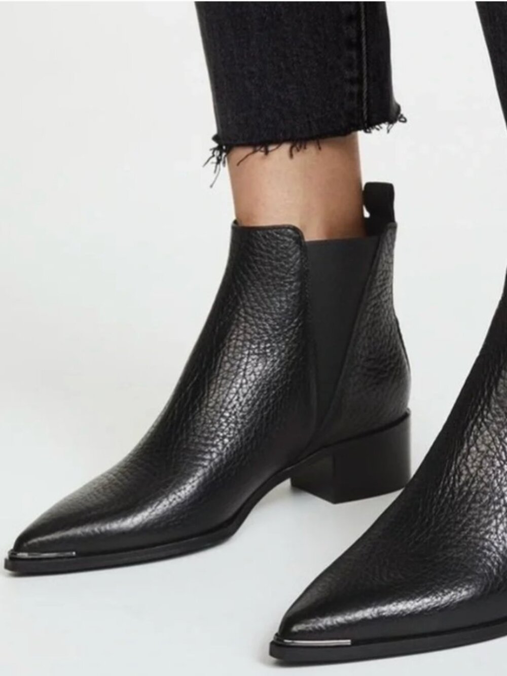 Acne Leather Chelsea Boot Sz 37